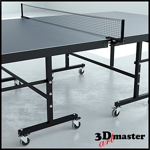 3D model table tennis