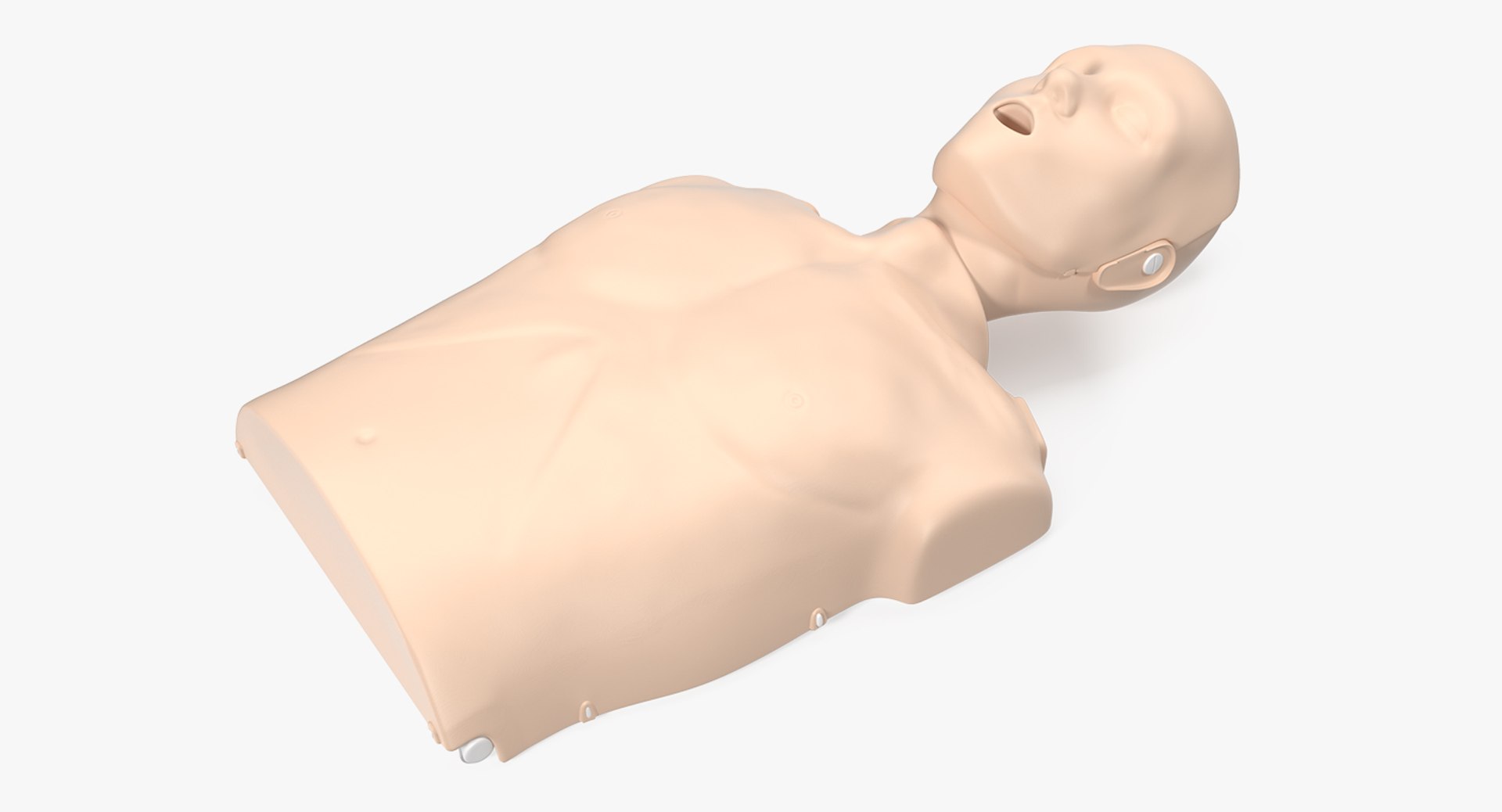 Half Body First Aid Training Dummy 3D model preview