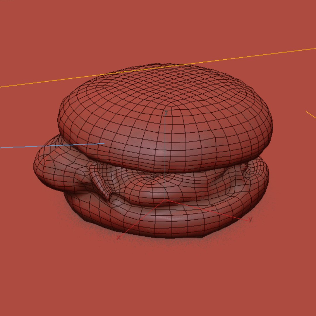 Scanned Mcchicken Burger 3D - TurboSquid 1423092