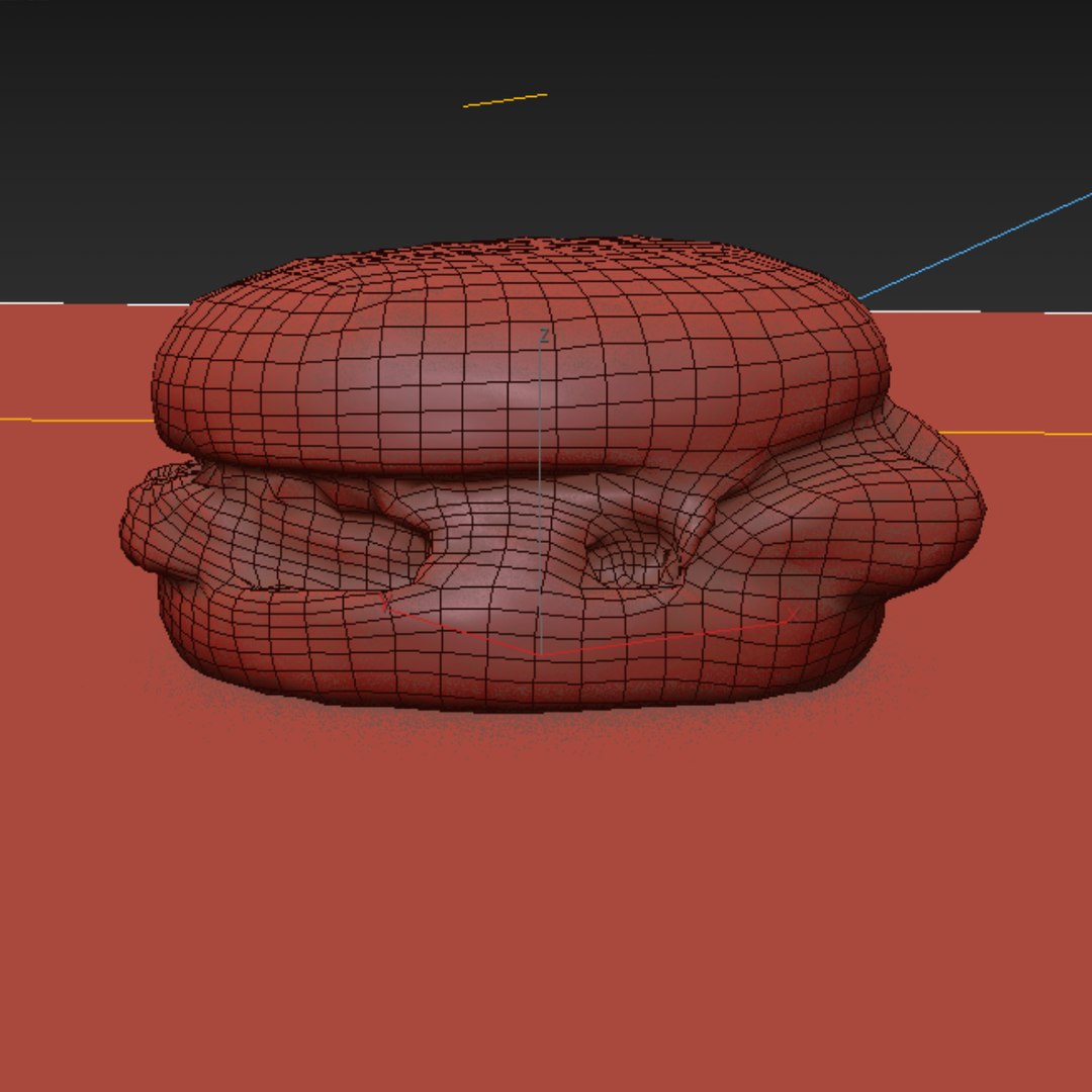 Scanned Mcchicken Burger 3D - TurboSquid 1423092