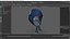 Water polo cap Blue