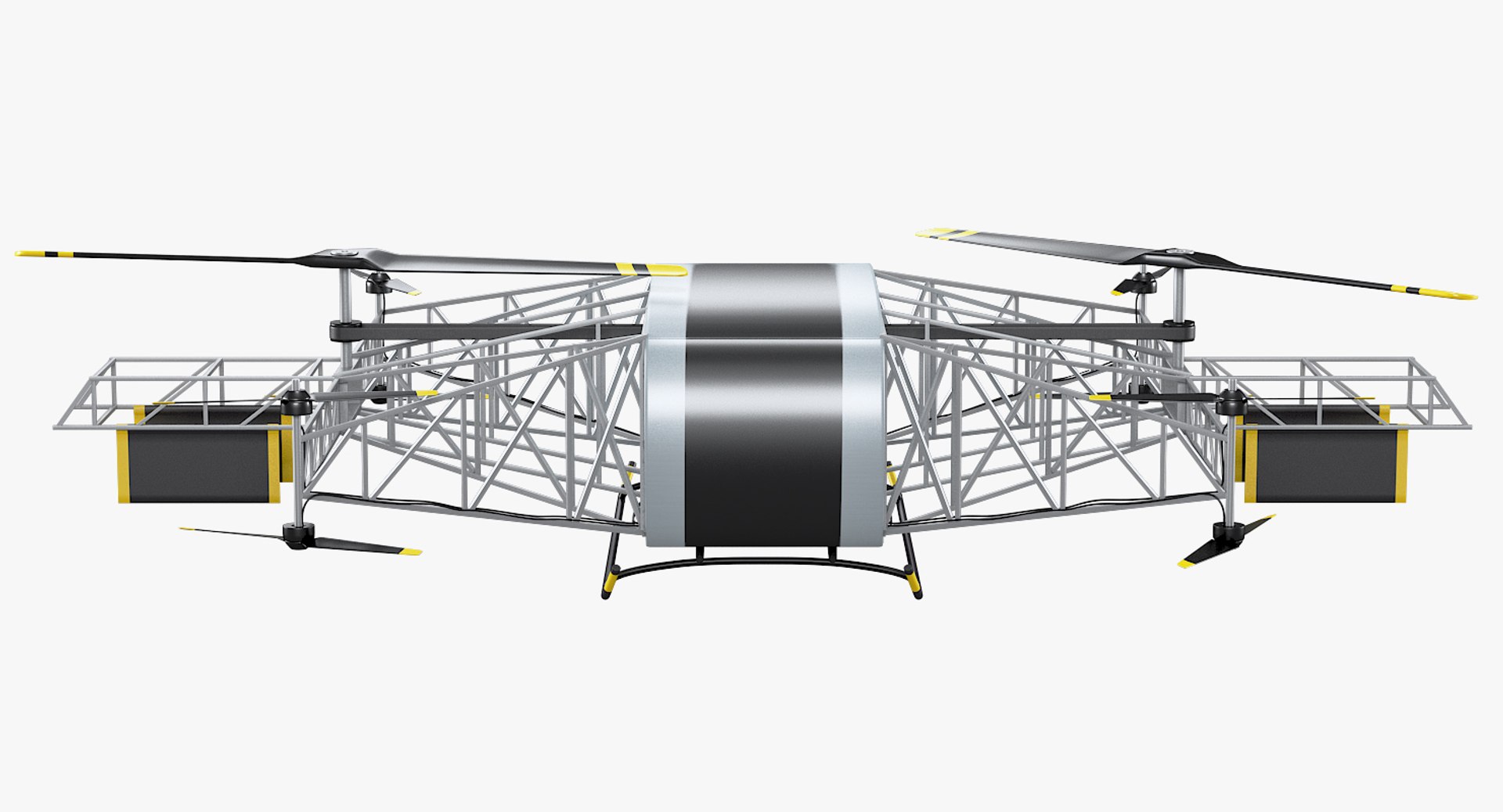 Heavy Lift Drone Skyf 3D Model - TurboSquid 1254070