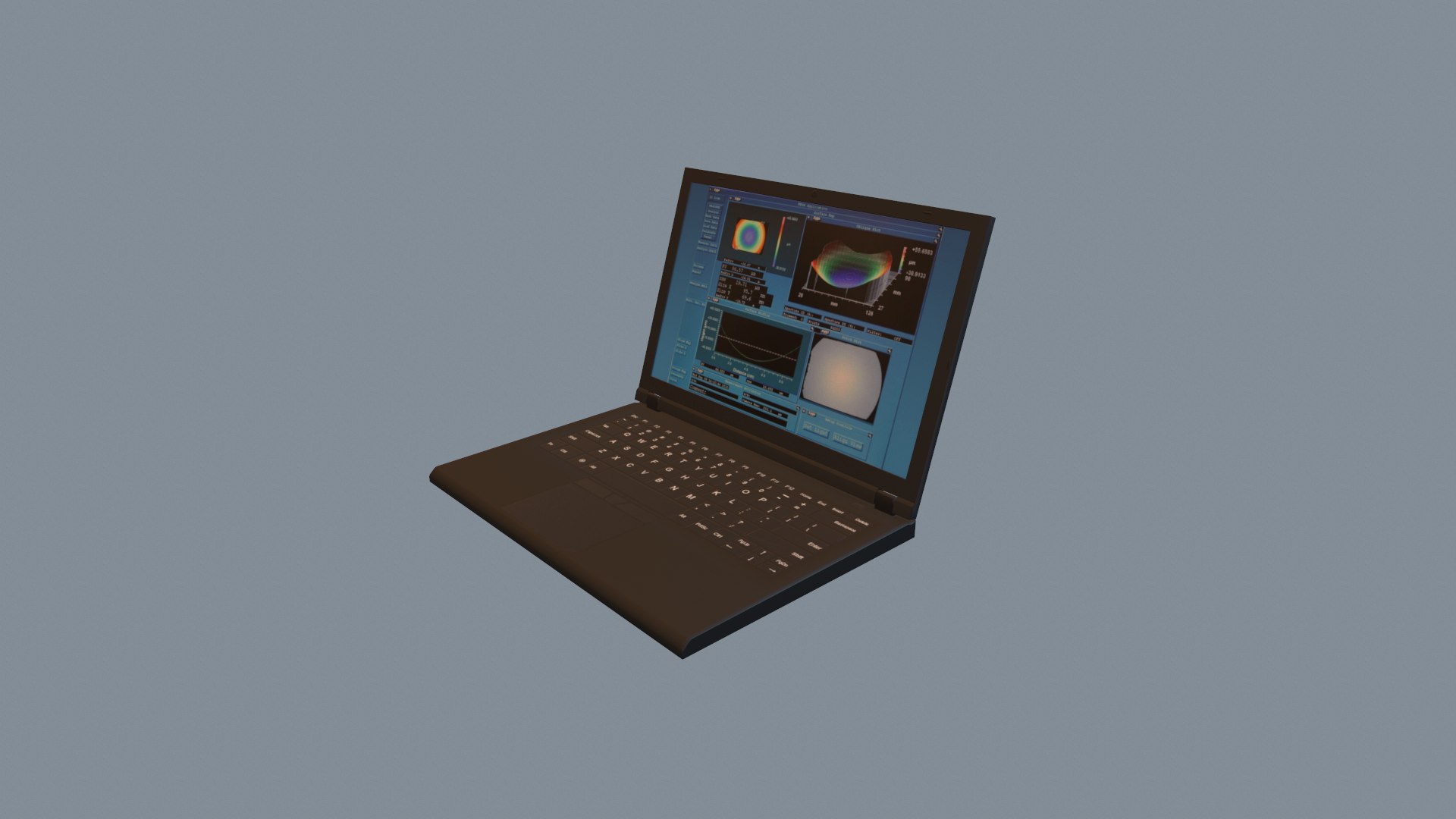 laptop - pbr ready obj