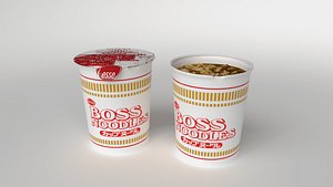 cup noodles 3D