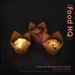 Muffins in Baking Paper HQ