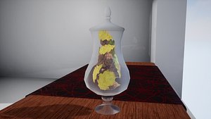 furniture october decorative vase 3D model