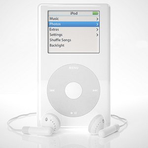 3d model of apple ipod 4th generation