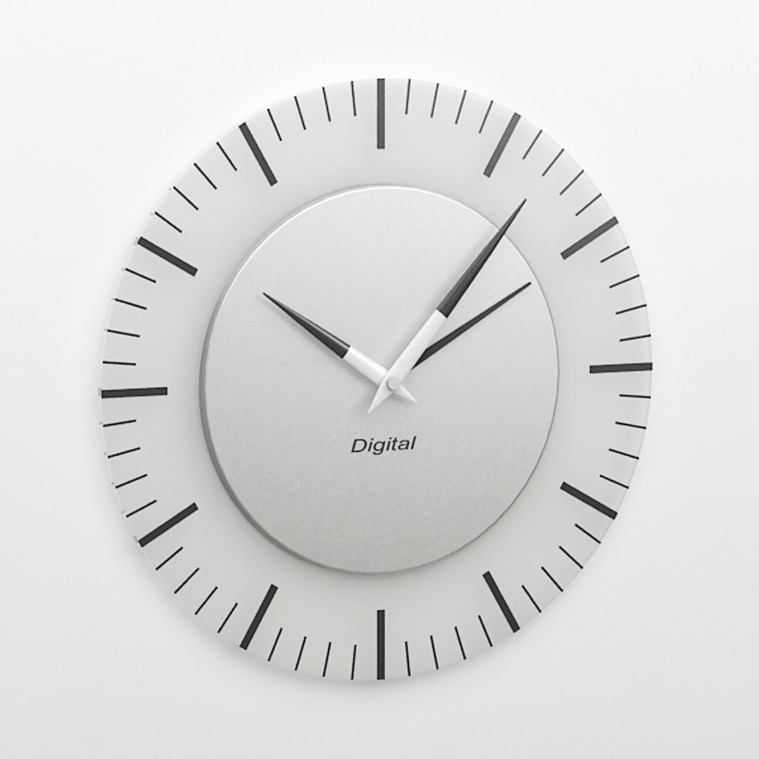 3d clock model
