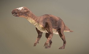 3D model thai dinosaur siamodon
