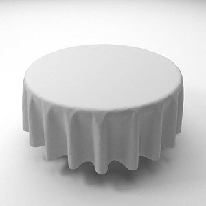 Round Table 137cm with cloth
