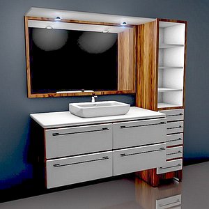 bathroom cabinet 3D model