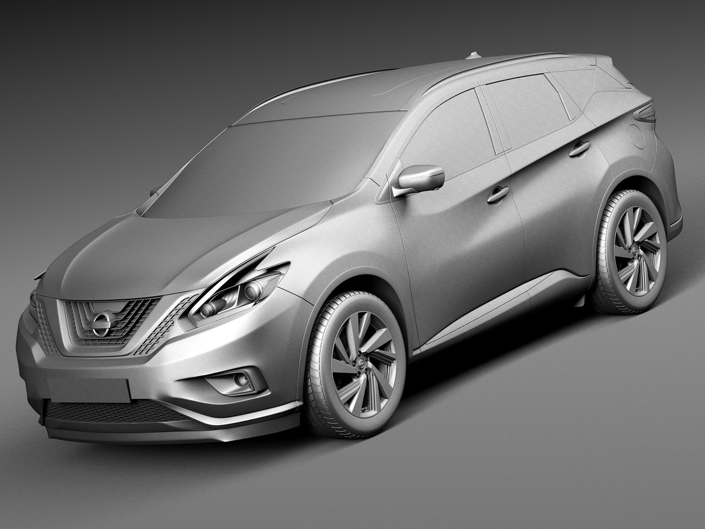 3d 2016 nissan murano model