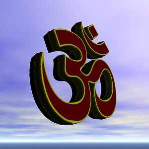3D model om symbol