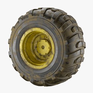 Tractor Dirty Wheel
