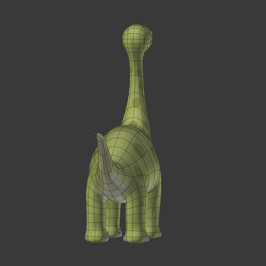Toy Dinosaur 3D Model - TurboSquid 1246906