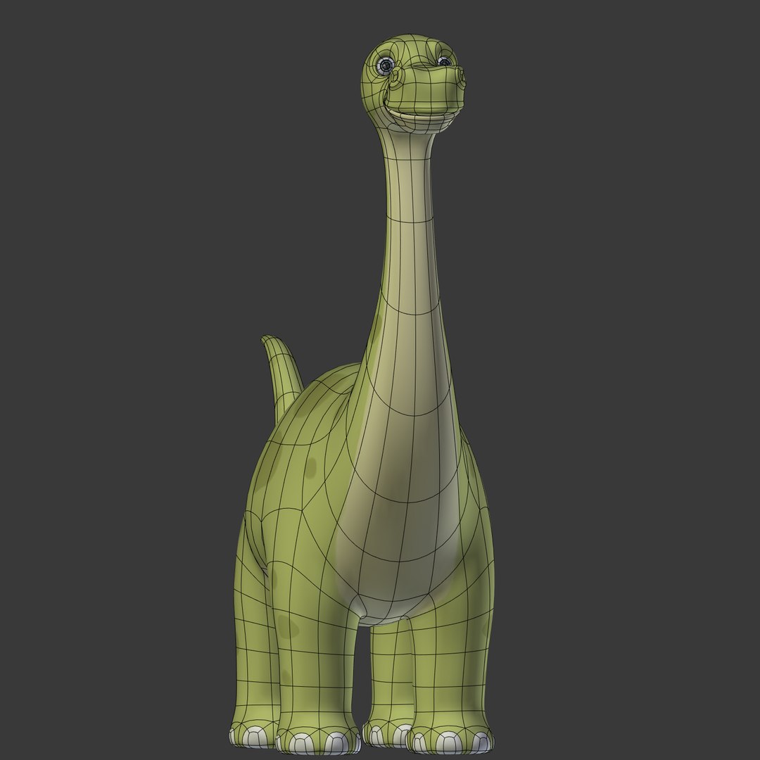 Toy Dinosaur 3D Model - TurboSquid 1246906