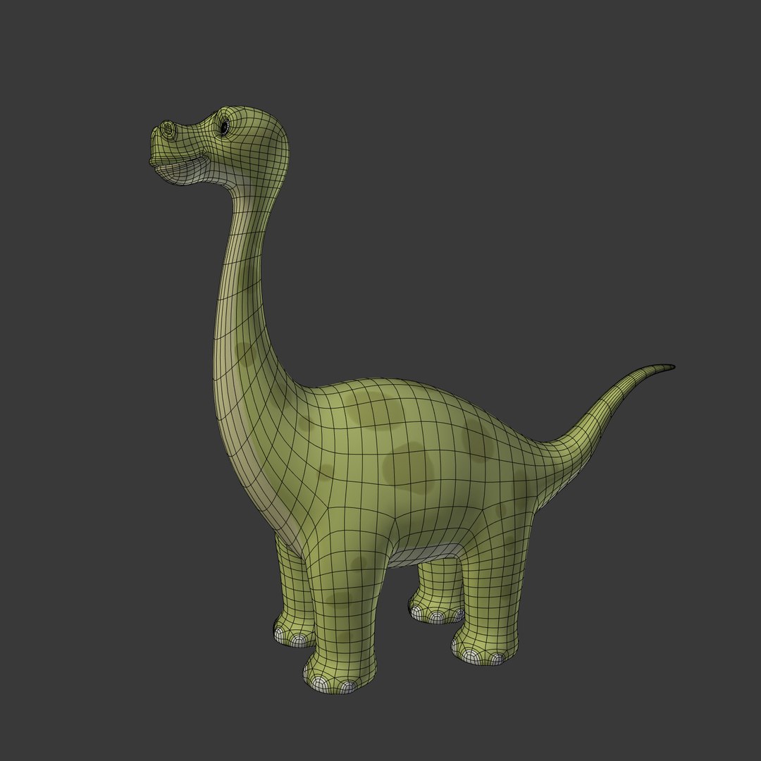 Toy Dinosaur 3D Model - TurboSquid 1246906