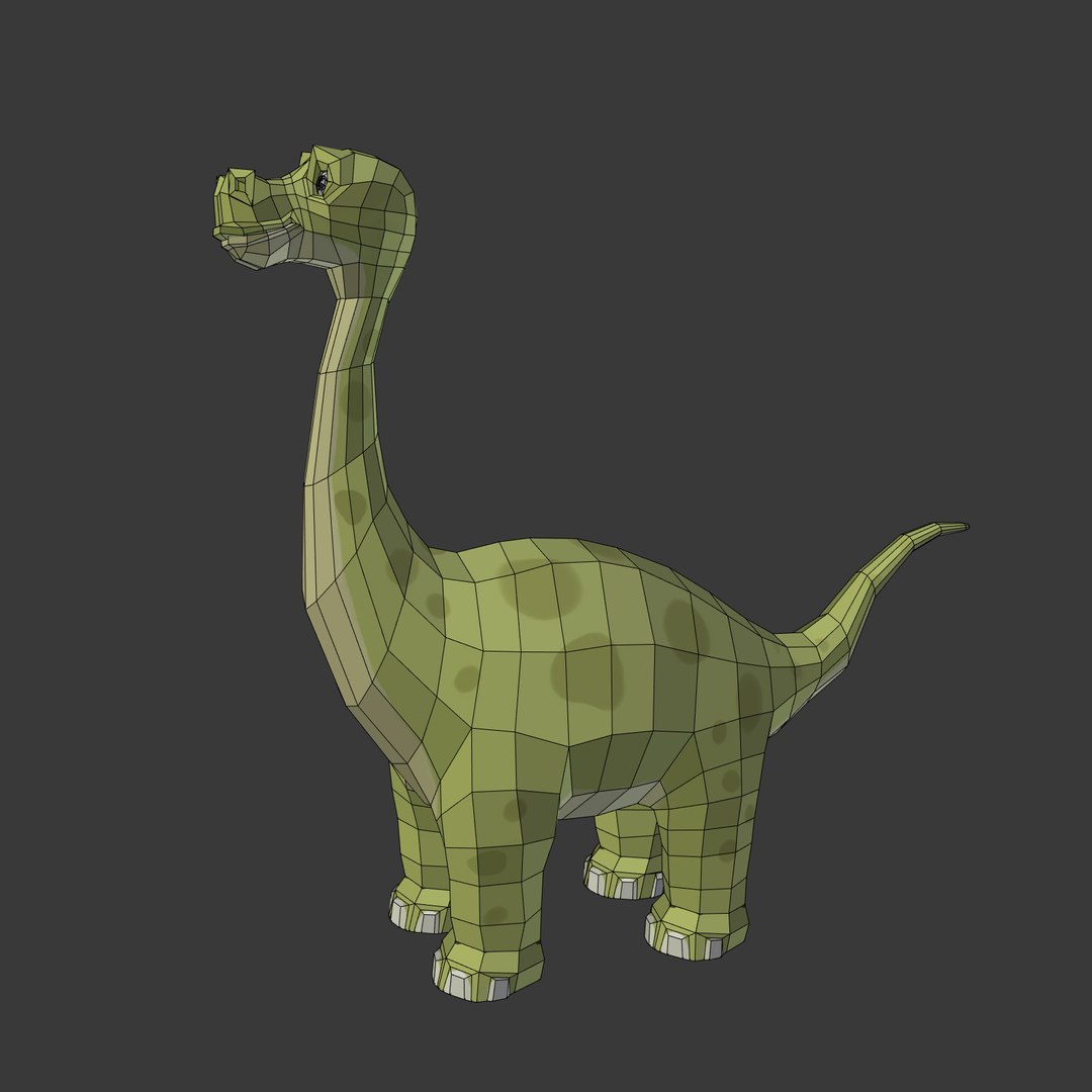 Toy Dinosaur 3D Model - TurboSquid 1246906