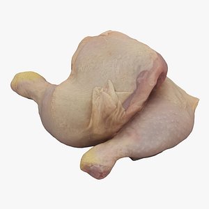 3D scan chicken legs model