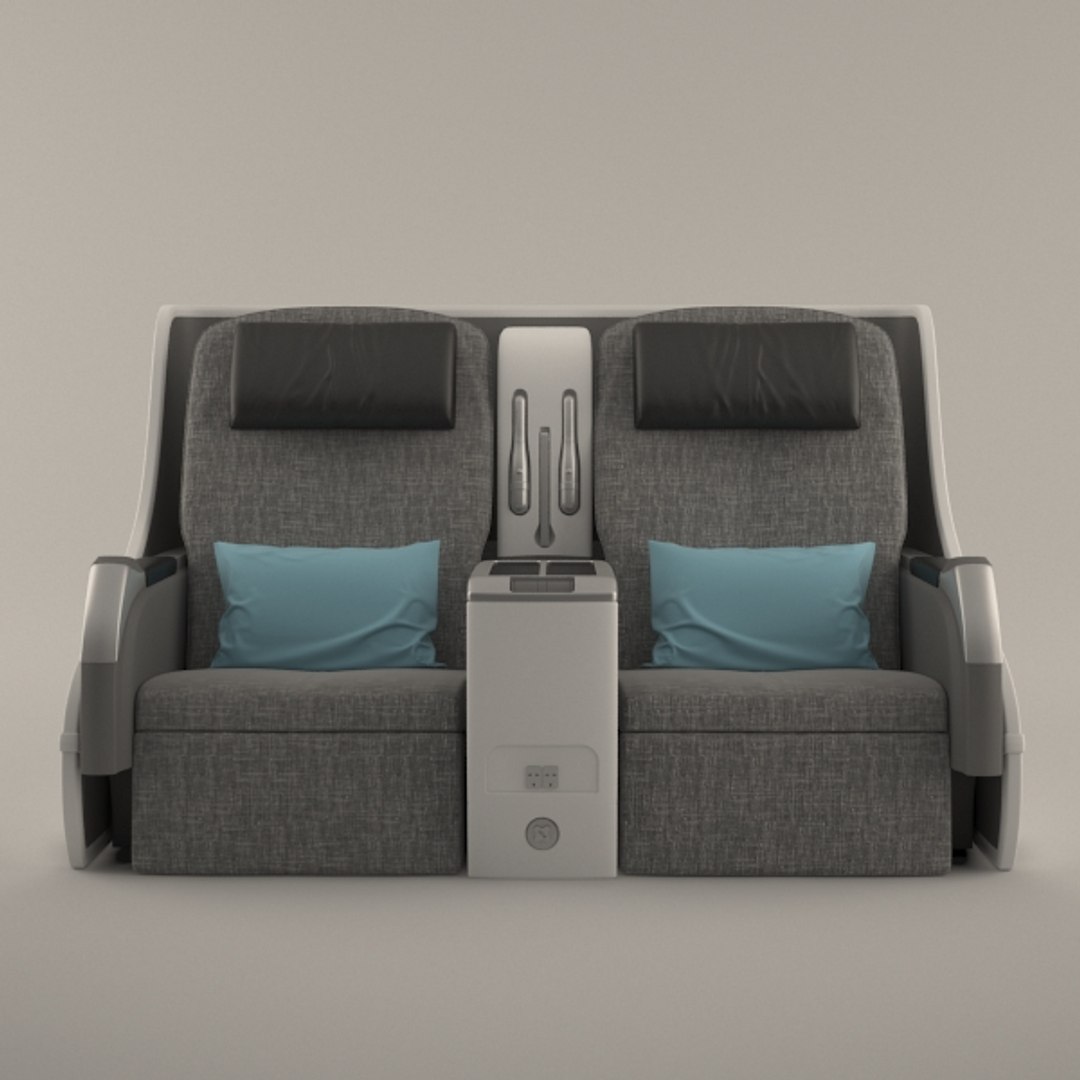 3d Airplane Seat