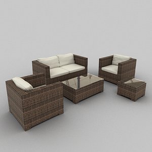 Rattan Seat Set 21