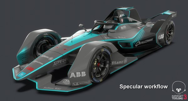 3D model formula e gen2 season - TurboSquid 1264079