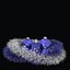 Candle with Tinsel