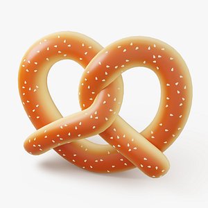 Glossy Pretzel Bun