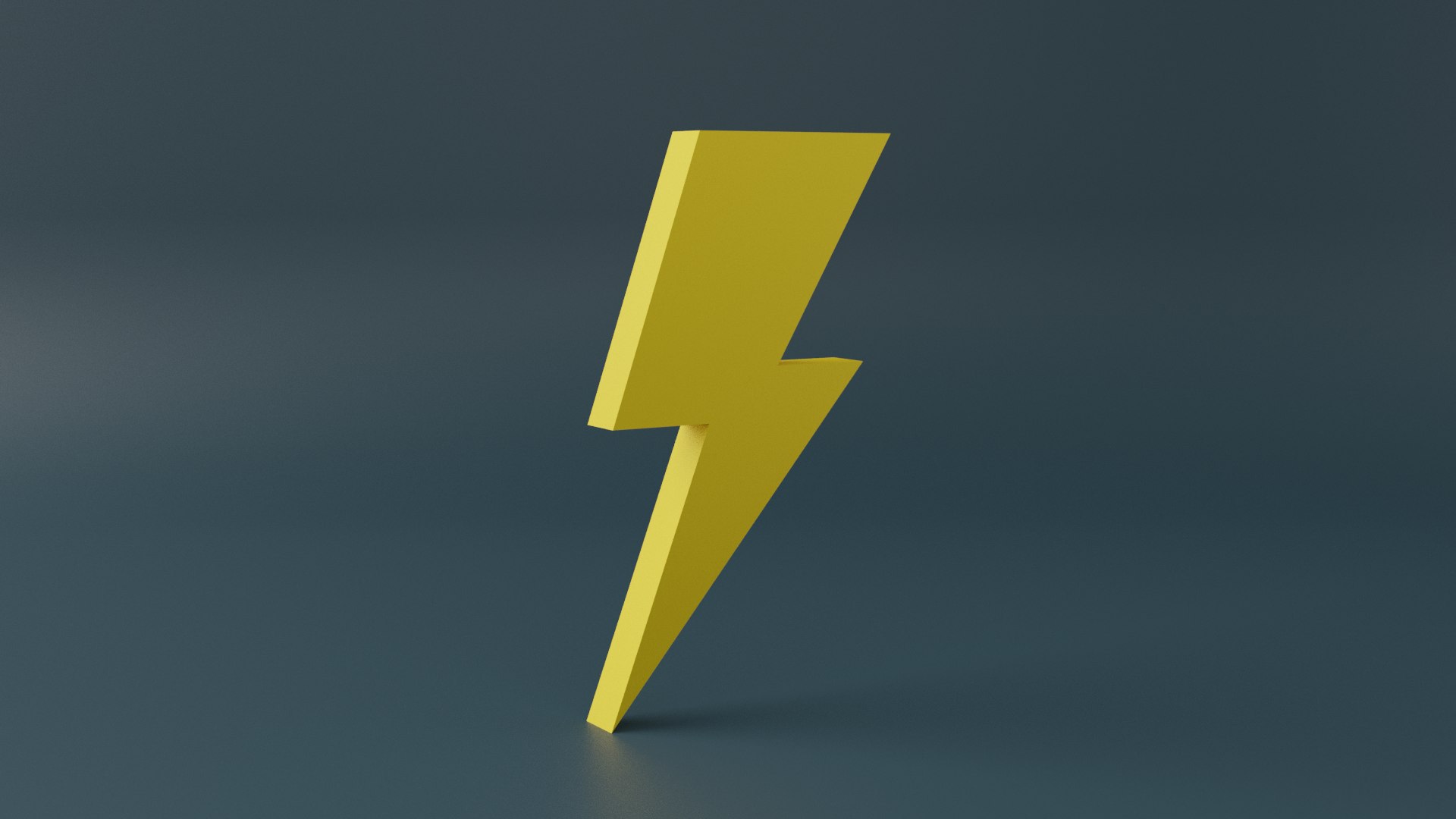 3D Lightning Icon - TurboSquid 2009493