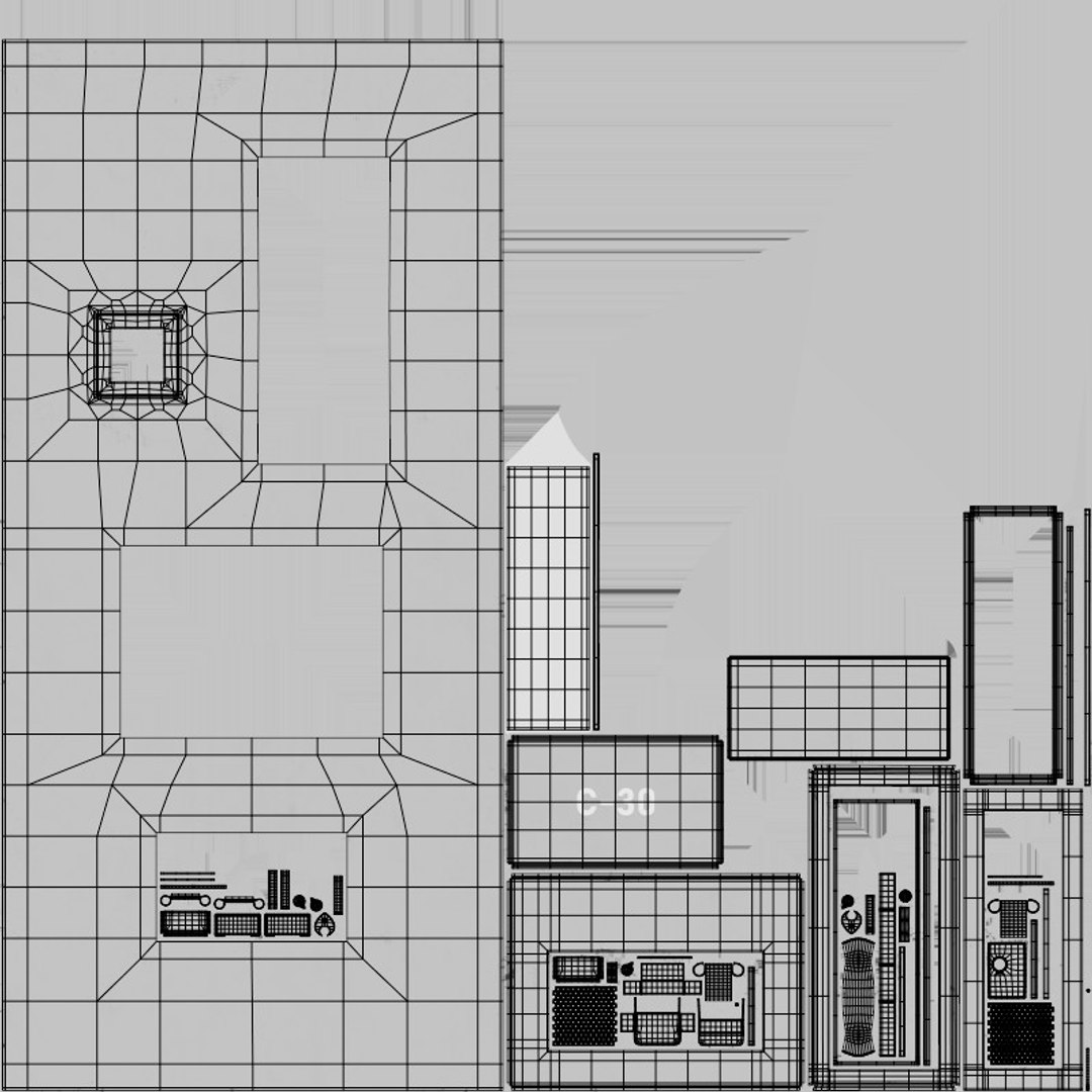 3D model modern prison cell - TurboSquid 1563834