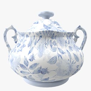 3D cube container model