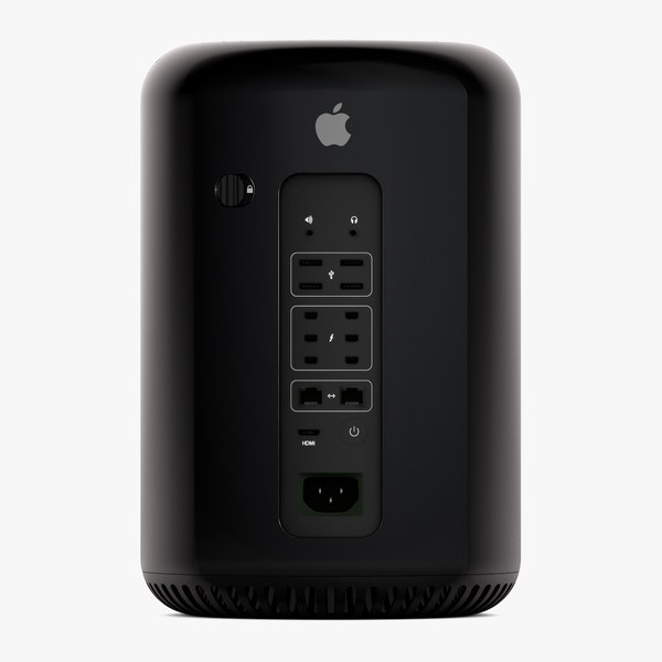 3d model apple mac pro 2013