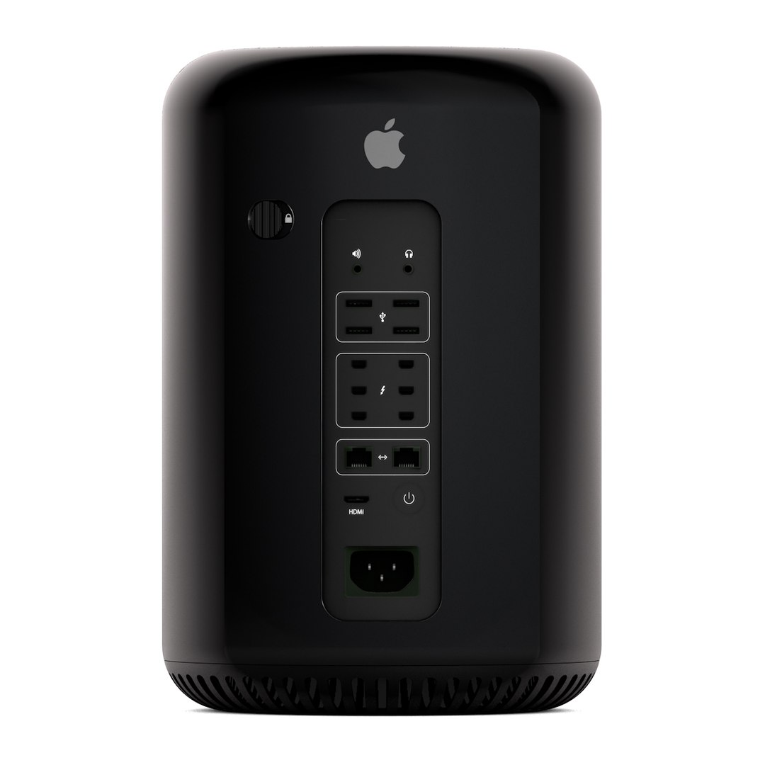 3d Model Apple Mac Pro 2013