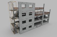 Building Construction Elements 3d Model