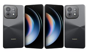 3D model Huawei Enjoy 90 Black