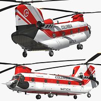 CH47 Chinook Firefighter