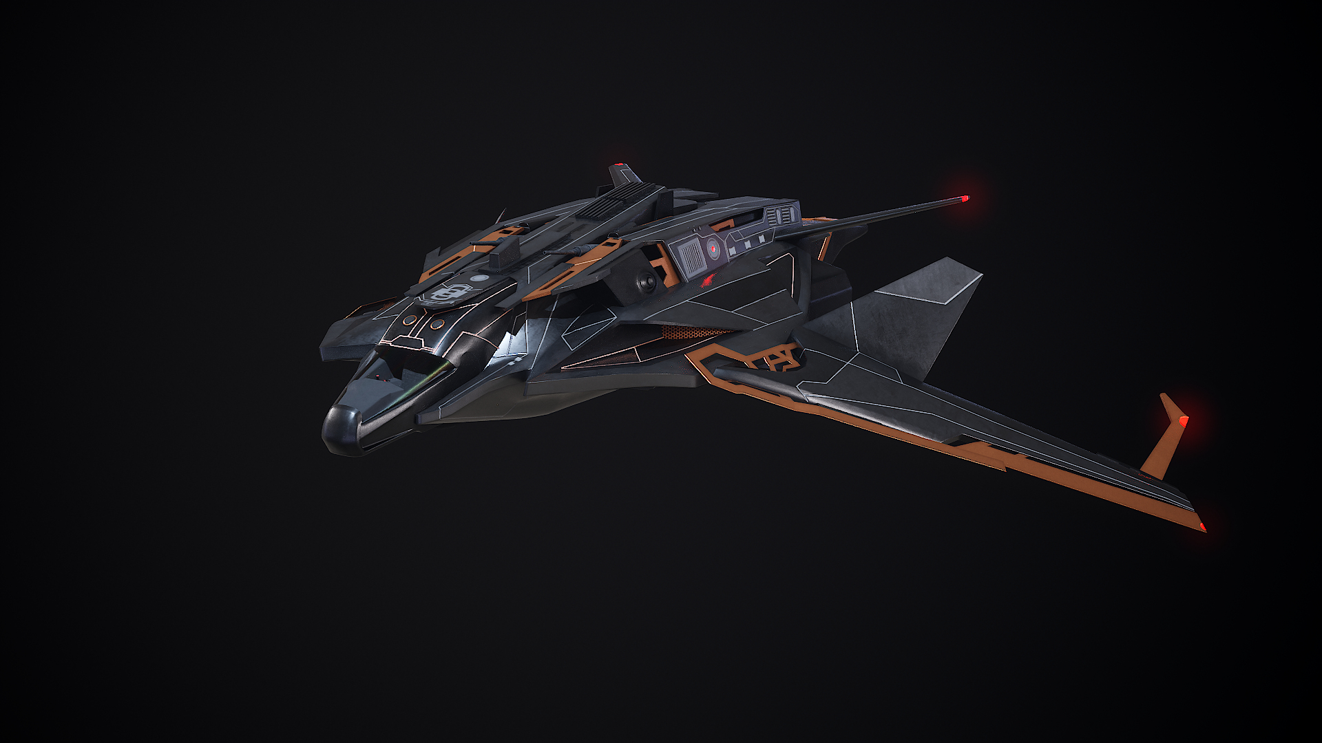 Sci-Fi Spaceship Light Fighter PBR 3D - TurboSquid 1727917