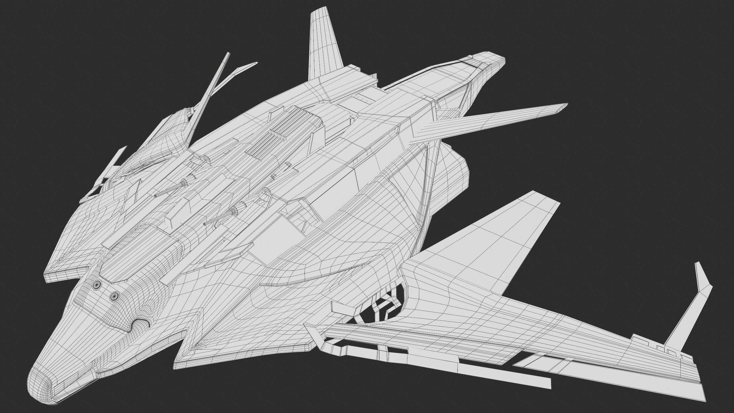 Sci-Fi Spaceship Light Fighter PBR 3D - TurboSquid 1727917