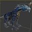 Sapphire Blue Fantasy Monster