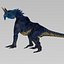 Sapphire Blue Fantasy Monster