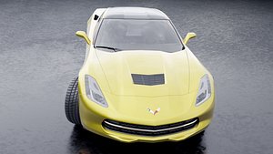 corvette 3D model
