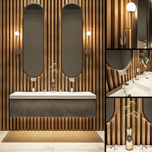 Bathroom set 1 (Toto and Berloni)