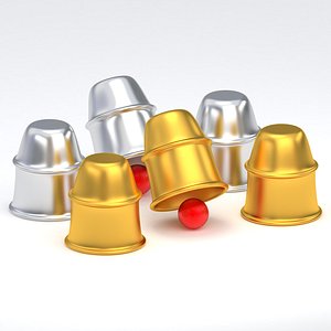 Ball Guessing Game Collection 3D model