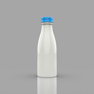 3D pet bottle model