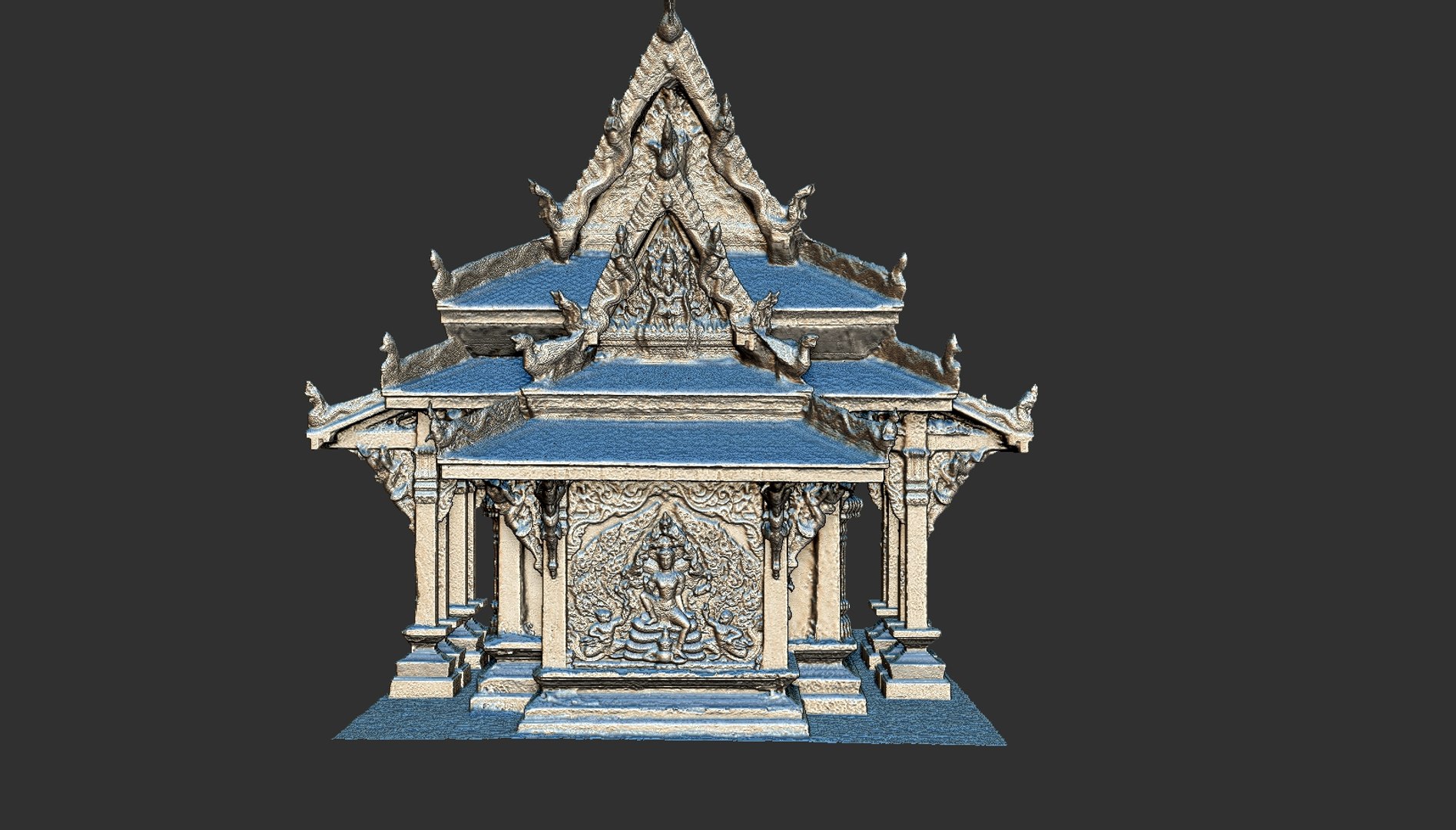 Ancient Temple 16 K 3D Model - TurboSquid 1251887
