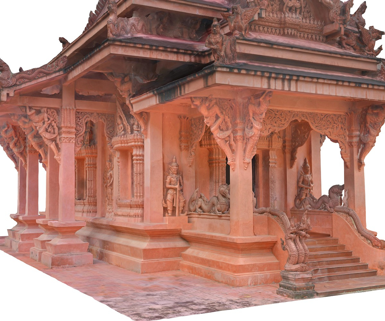 Ancient Temple 16 K 3D Model - TurboSquid 1251887