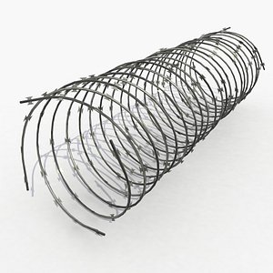 barbwire barb wire 3d max