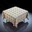 Restaurant table square complete set