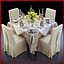 Restaurant table square complete set