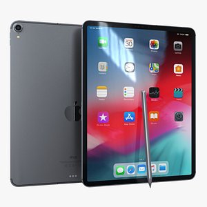 iPad Pro 12.9 (2018) Space Gray With Pencil